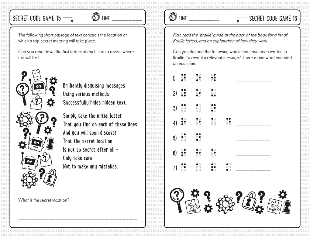 Secret Code Games for Clever Kids