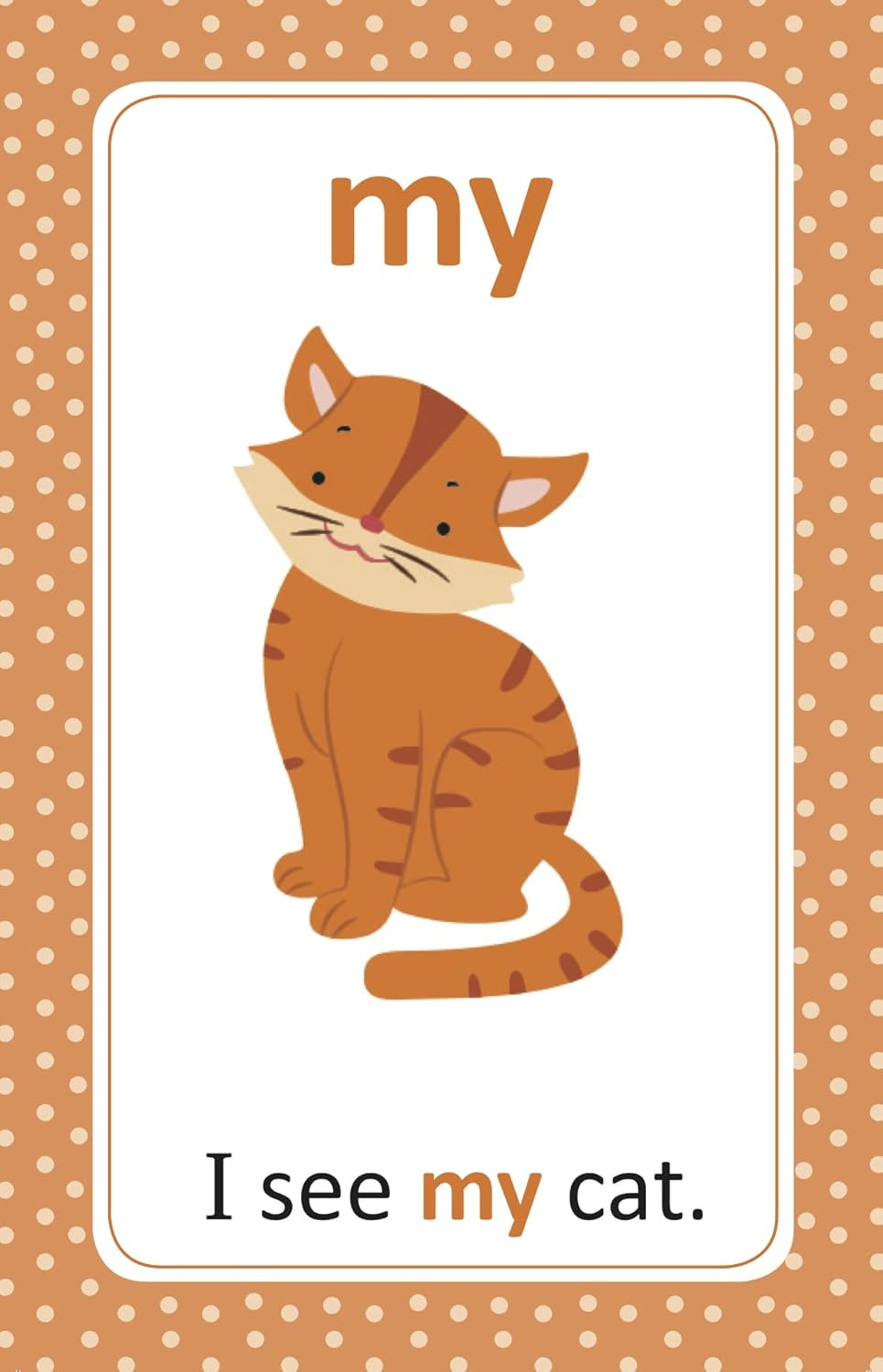 Flash Cards: My First Sight Words and Sentences