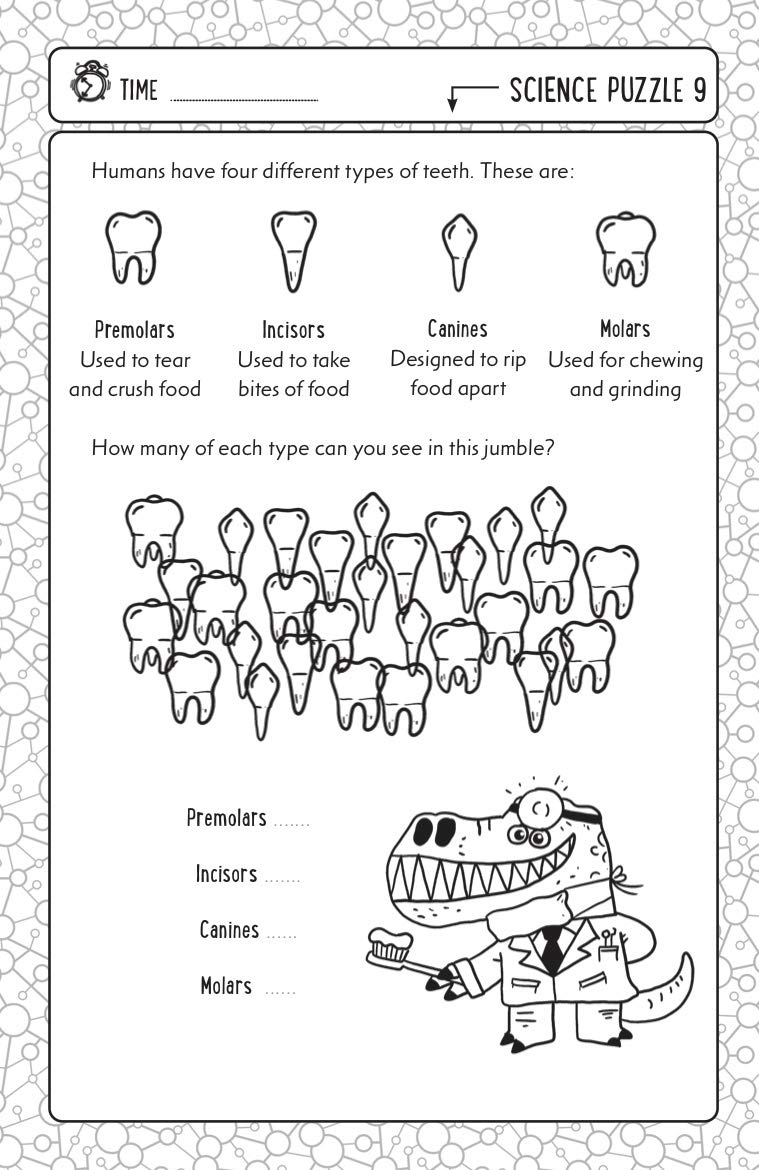 Science Puzzles for Clever KIds