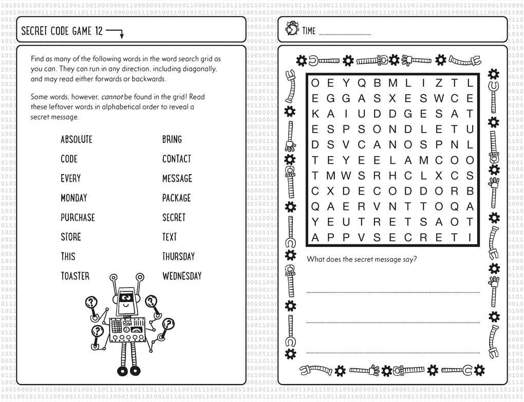 Secret Code Games for Clever Kids