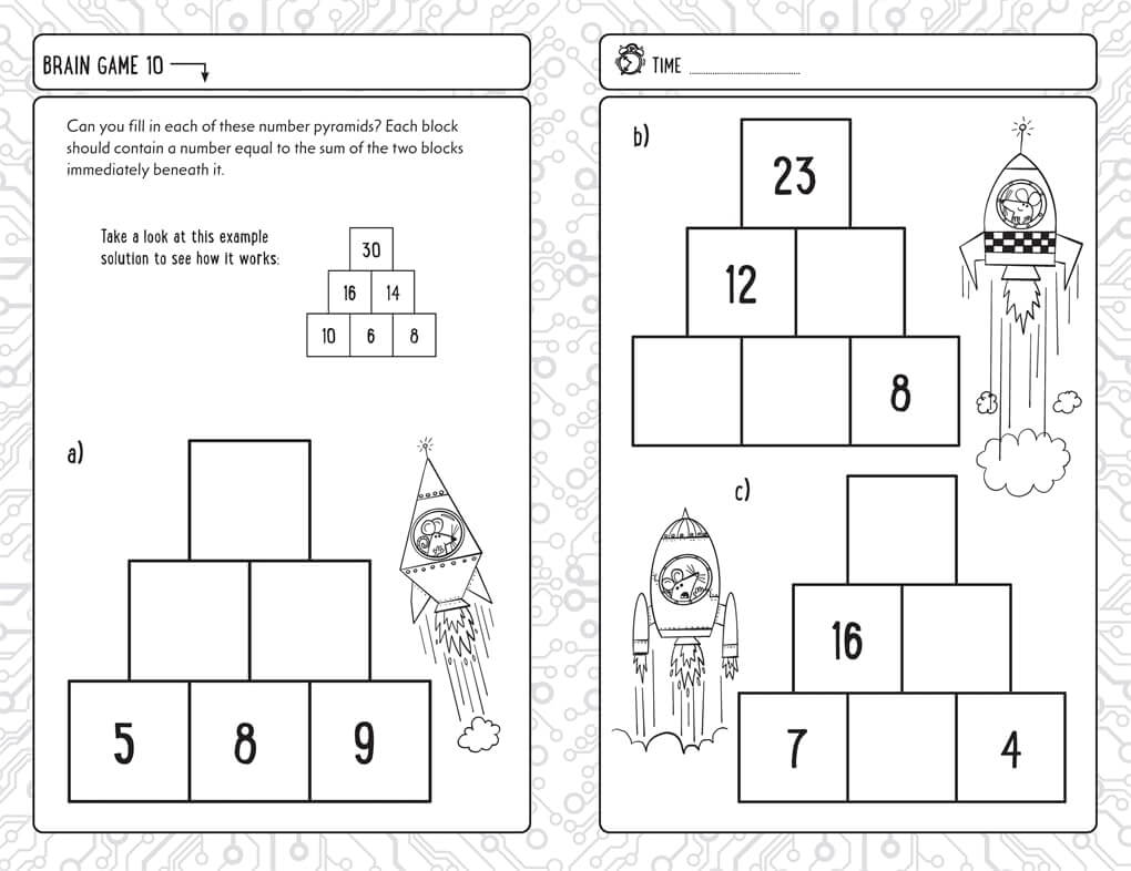 5 Minute Brain Games for Clever Kids