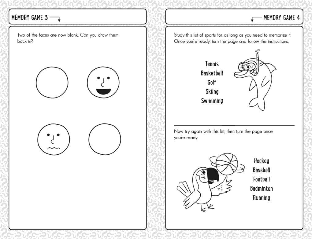 Memory Games for Clever Kids