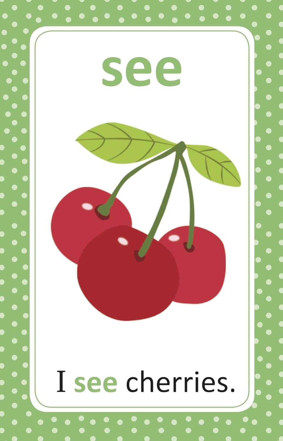 Flash Cards: My First Sight Words and Sentences