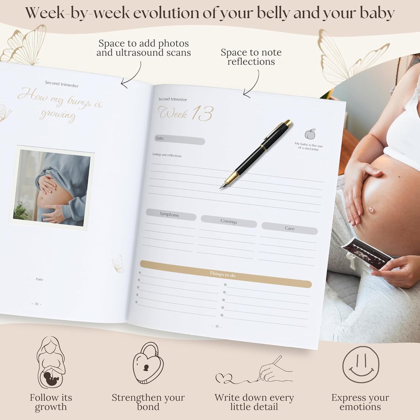 Hello Little Bump. Pregnancy Journal