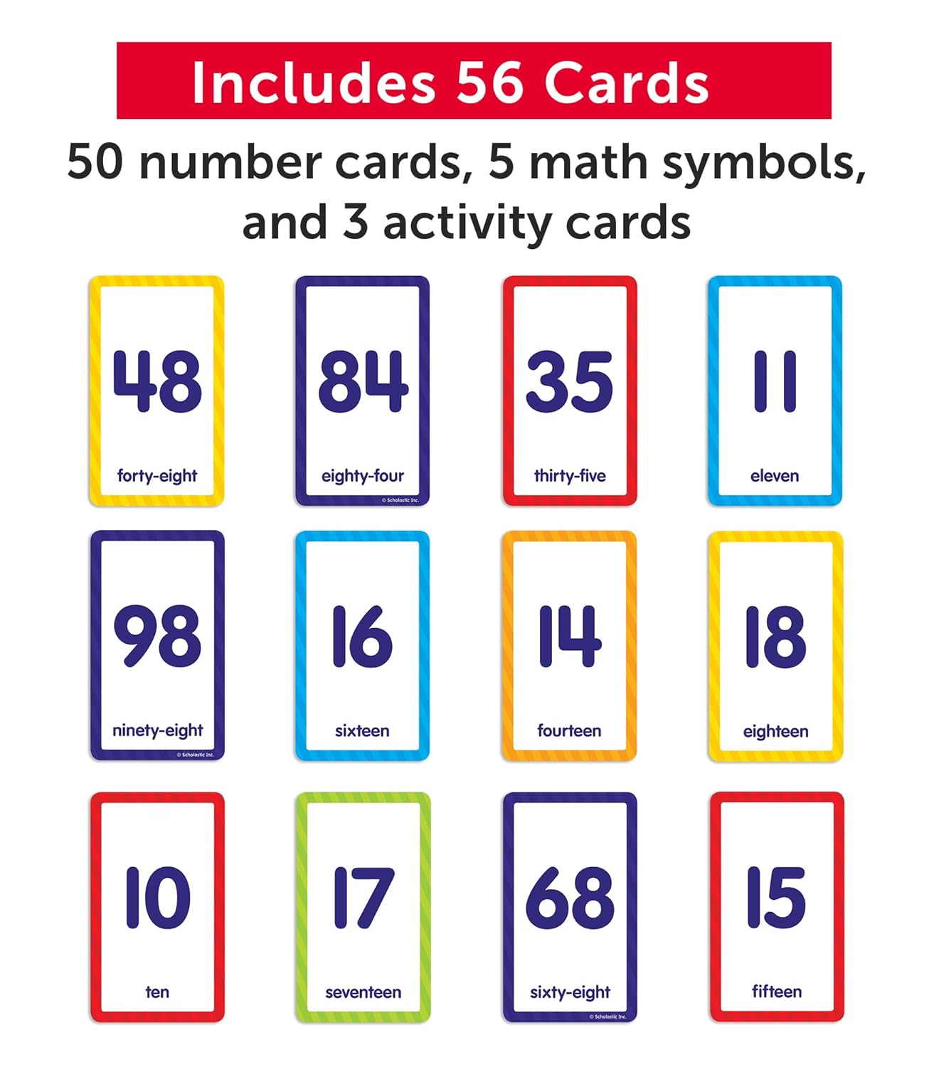 Flashcards: Numbers 0 - 100