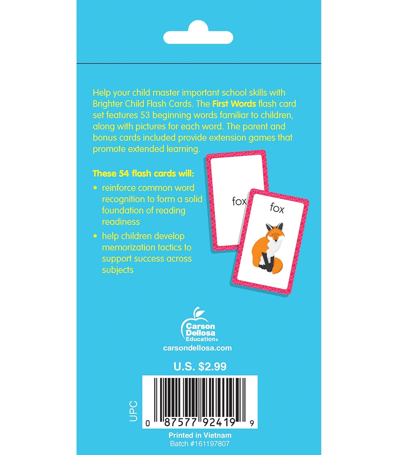 Flash Cards: First Words