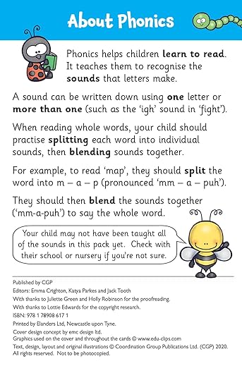 Flashcards: Phonics