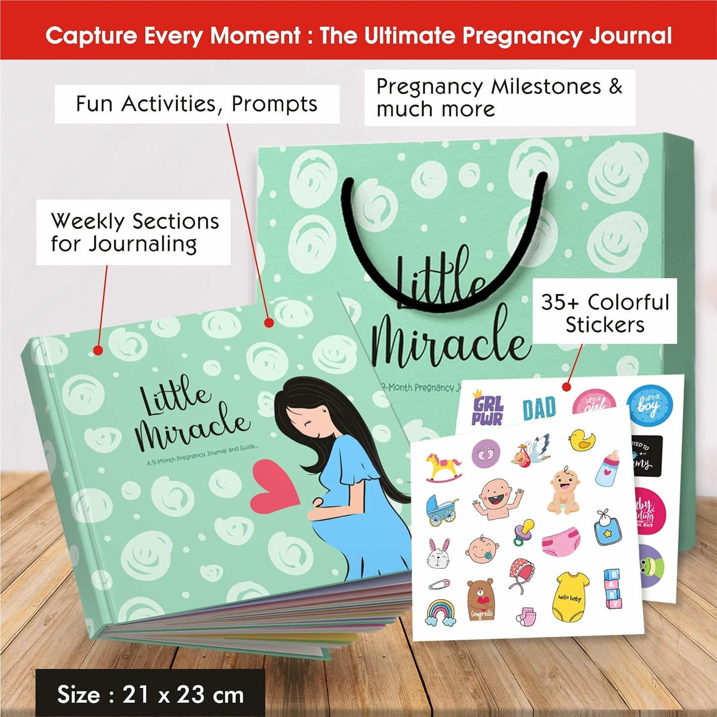 Little Miracle. A 9-Month Pregnancy Journal and Guide