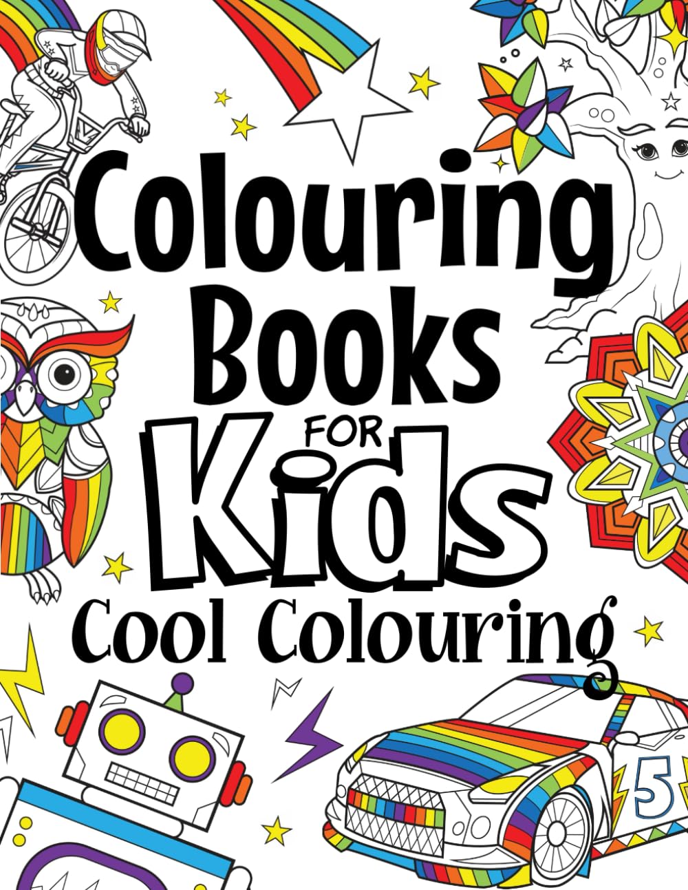 Colouring Books for Kids Cool Colouring