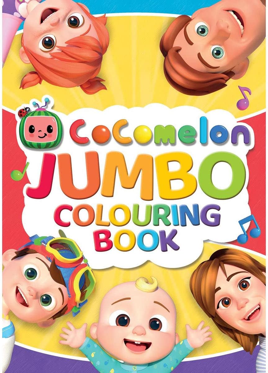 Cocomelon Jumbo Colouring Book