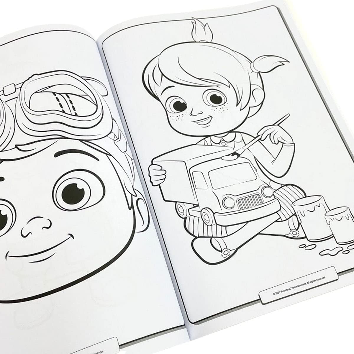 Cocomelon Jumbo Colouring Book
