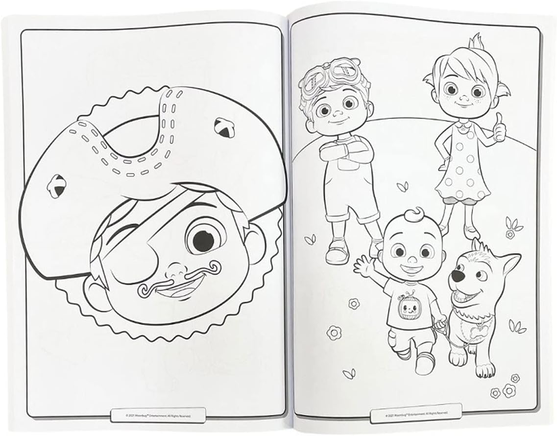 Cocomelon Jumbo Colouring Book