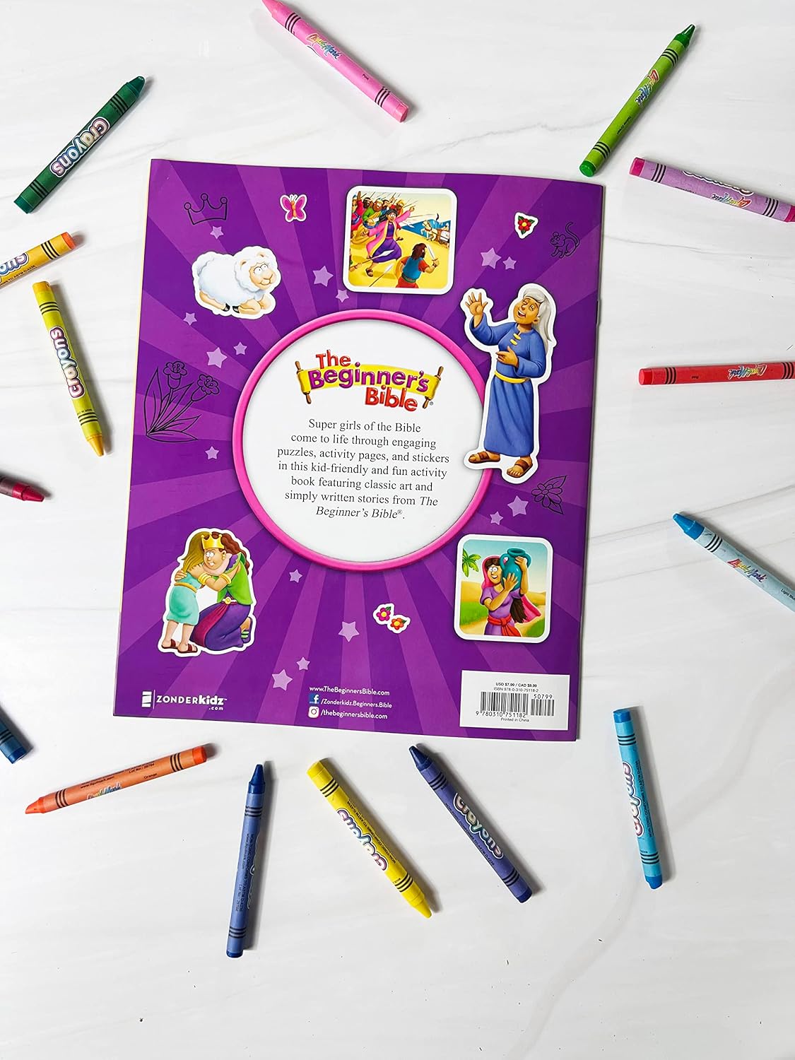 Super Girls of the Bible Sticker & Activity Book