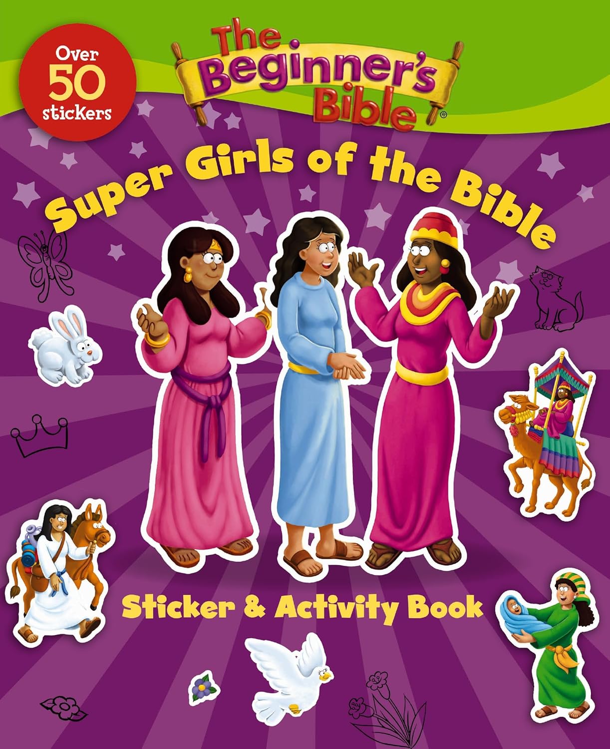 Super Girls of the Bible Sticker & Activity Book