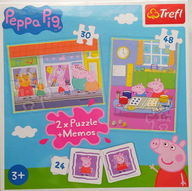 Peppa Pig 30,48 & Memory Game, 24