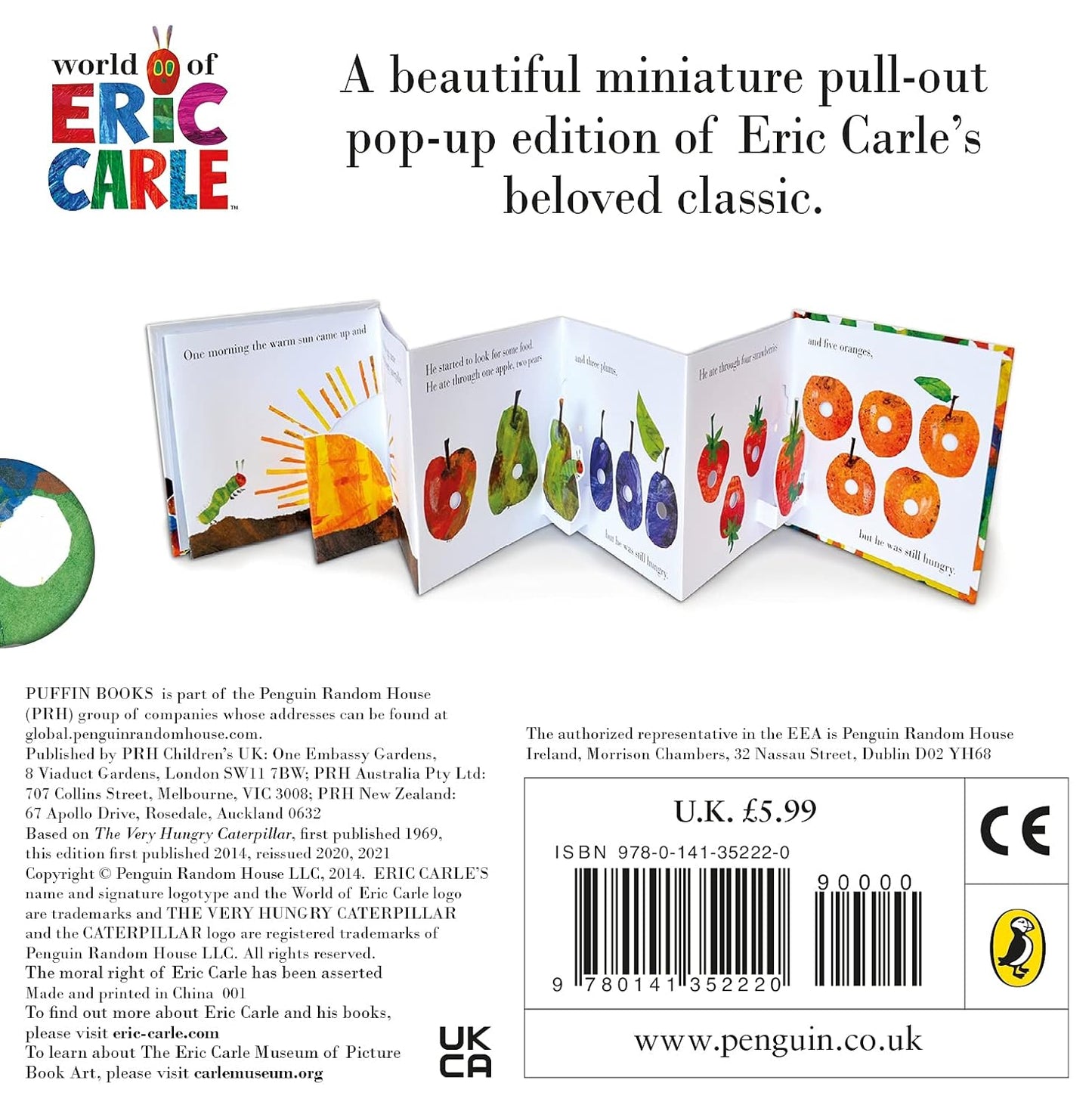 The Very Hungry Caterpillar A Pull-Out Pop-Up
