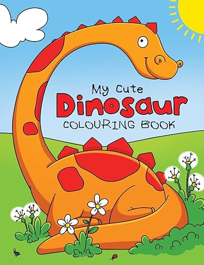 My Cute Dinosaur Colouring Book