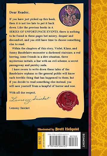 A Series of Unfortunate Events: The Ersatz Elevator (Vol. 6)