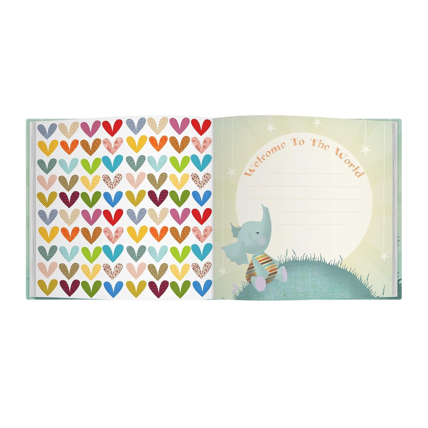 Welcome To The World: Keepsake Gift Book for the Arrival Of a New Baby