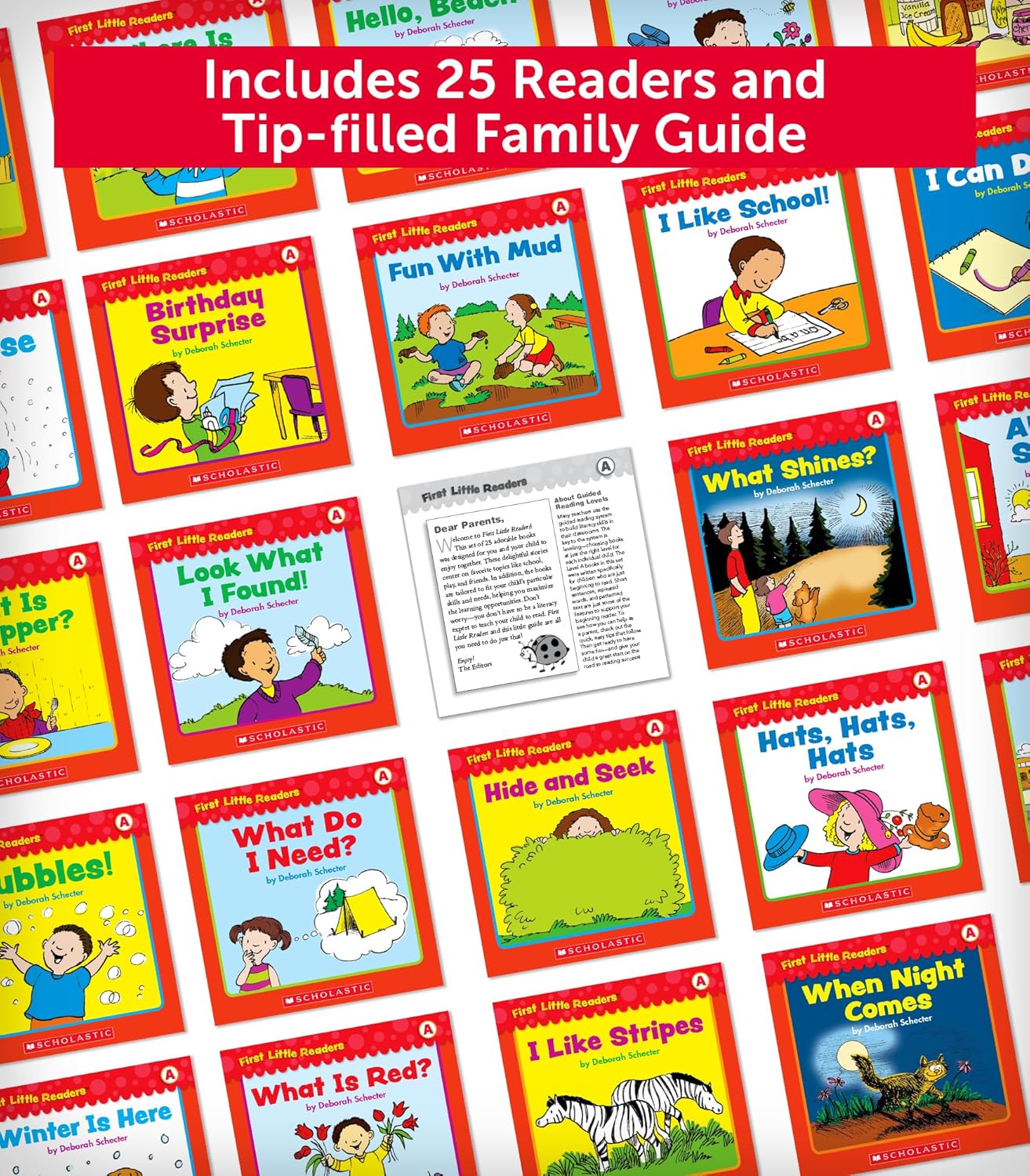 First Little Readers: Guided Reading Level A (Parent Pack)