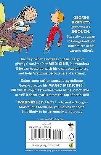 Roald Dahl, Charlie Goerge's Marvellous Medicine