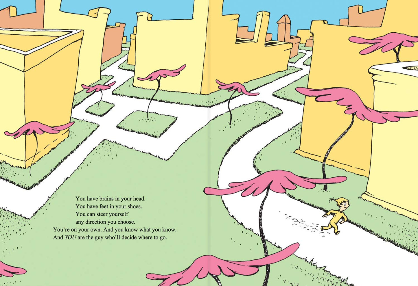 Dr. Seuss Oh The Places You'll Go