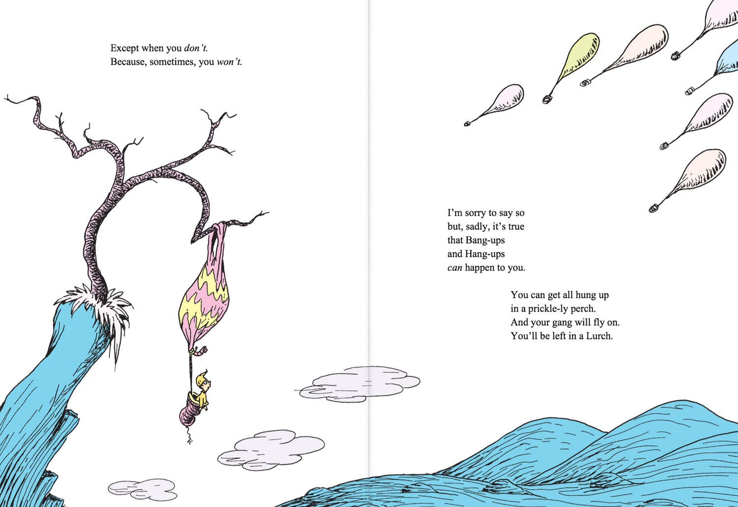 Dr. Seuss Oh The Places You'll Go