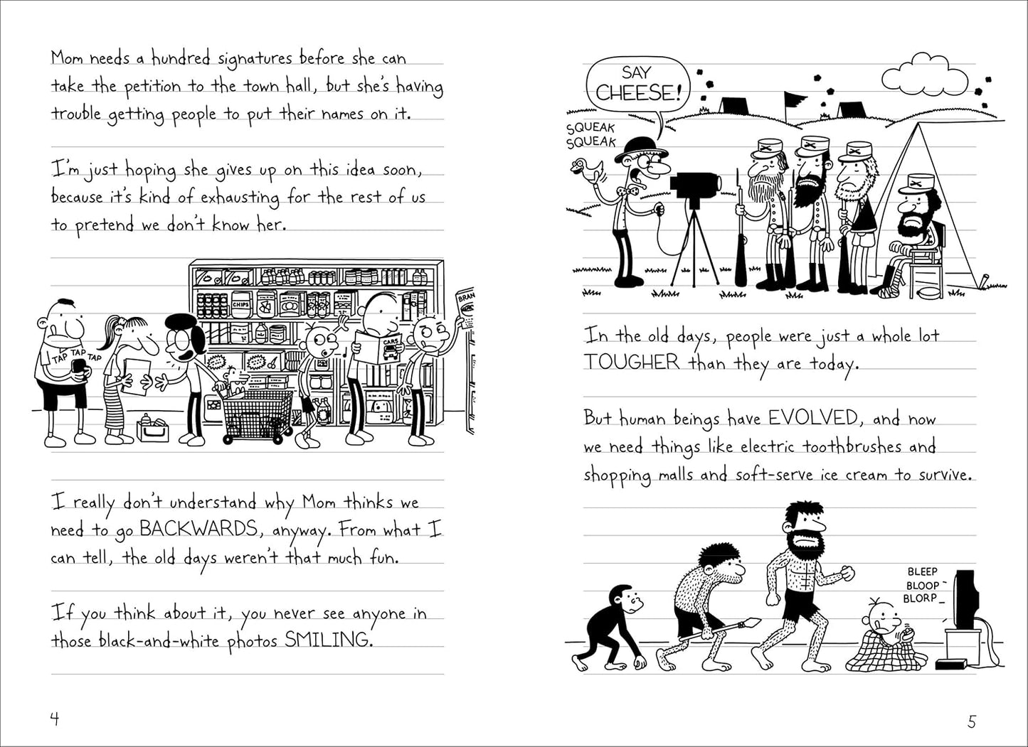 Diary of a Wimpy Kid: Old School (Book 10)