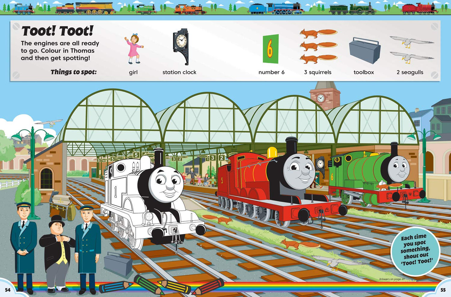 Thomas & Friends: Annual 2022: Toot! Toot! Packed full of fun and games