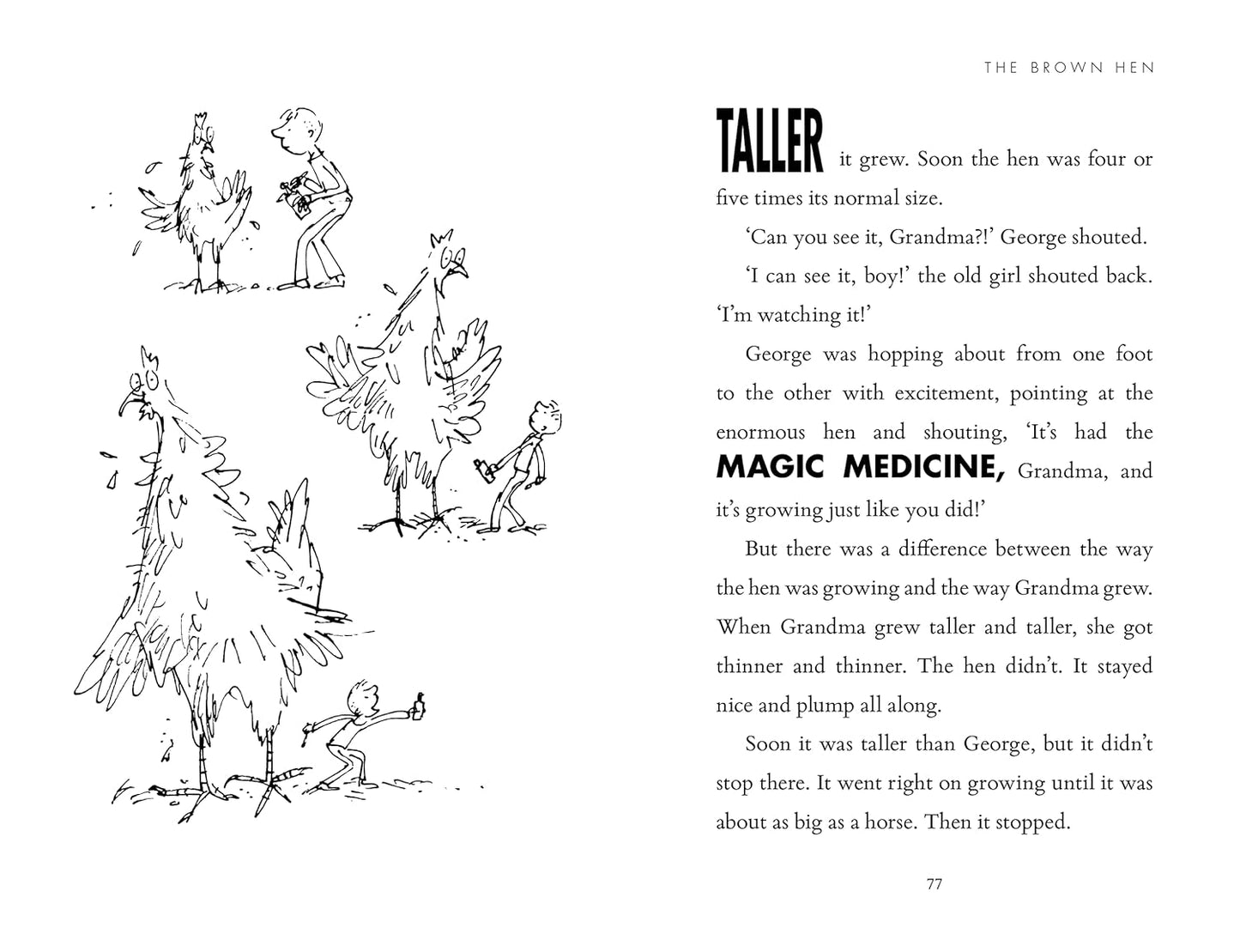 Roald Dahl, Charlie Goerge's Marvellous Medicine