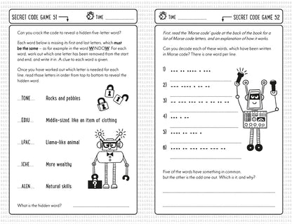Secret Code Games for Clever Kids