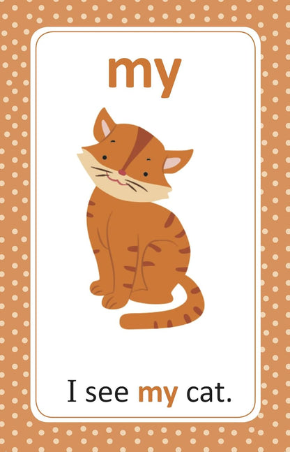 Flash Cards: My First Sight Words and Sentences