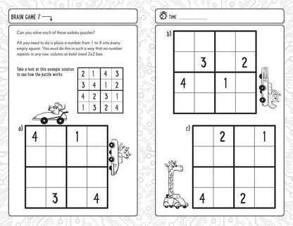 5 Minute Brain Games for Clever Kids