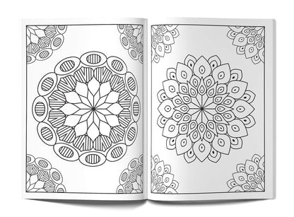 Creative Coloring Mandala For Kids : Coloring Book To Improve Concentration And Relaxation