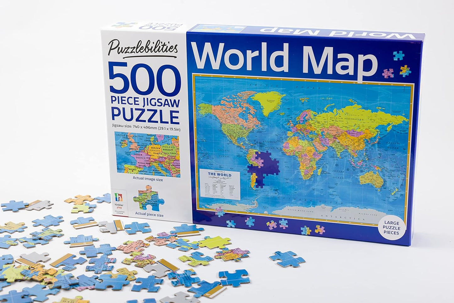 Jigsaw Puzzle: World Map