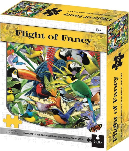 Jigsaw Puzzle: Flight of Fancy Birds