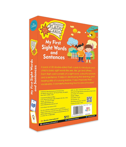 Flash Cards: My First Sight Words and Sentences