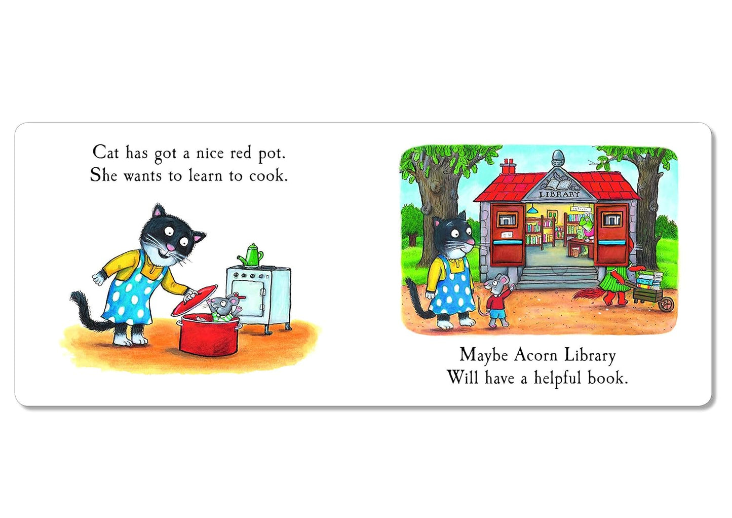 Cat's Cookbook: A Lift-the-flap Story