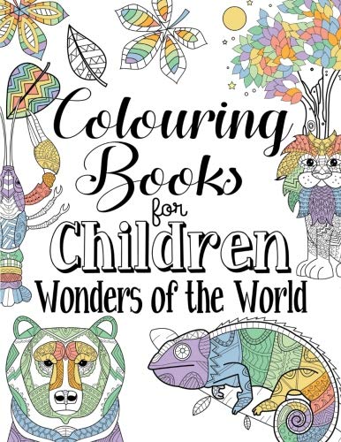 Colouring Book for Children Wonders of the World