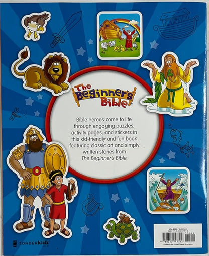 The Beginner's Bible Super Heroes of the Bible Sticker and Activity Book